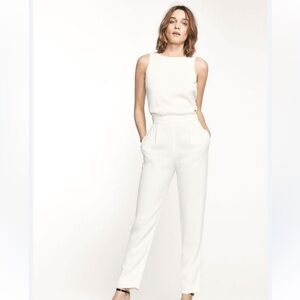 MASSIMO DUTTI White Jumpsuit